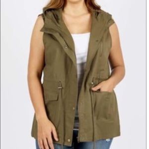 Olive Green Vest